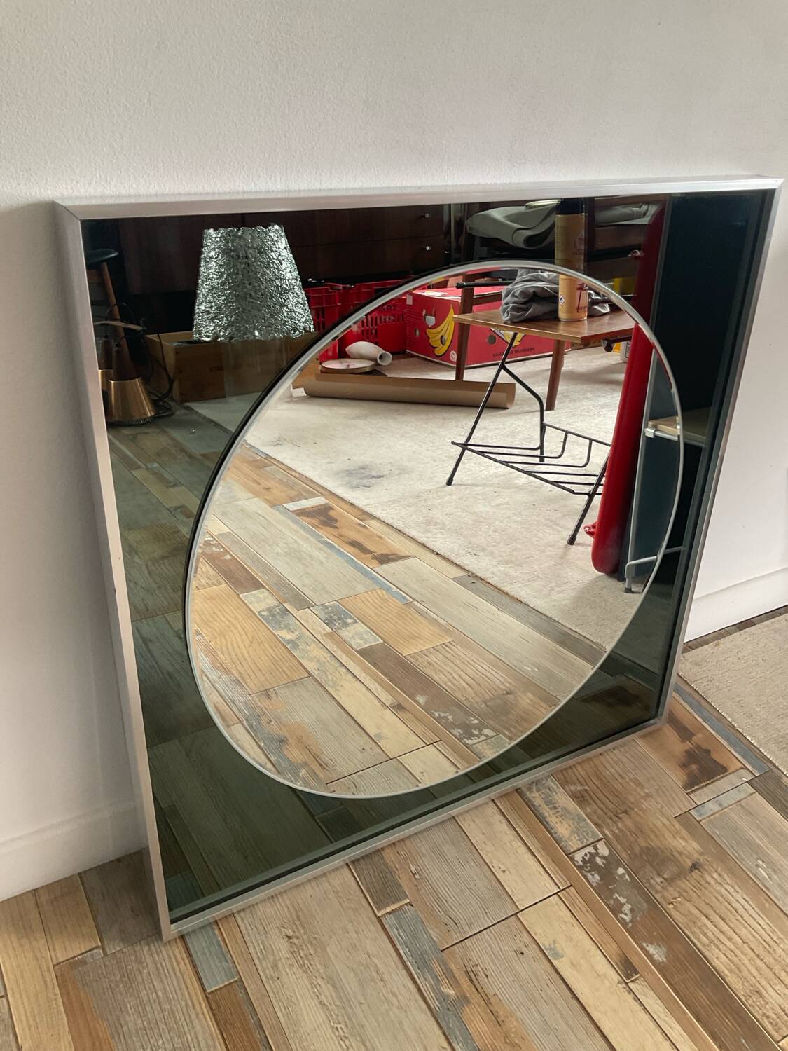 Space Age Knitter Duro Patented Mirror 70s