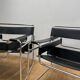 Paire de Fauteuils style Wassily MB50 Marcel Breuer