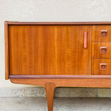 Scandinavian teak row