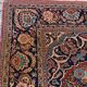 Old Iranian Kashan oriental rug: 1.30 X 2.10