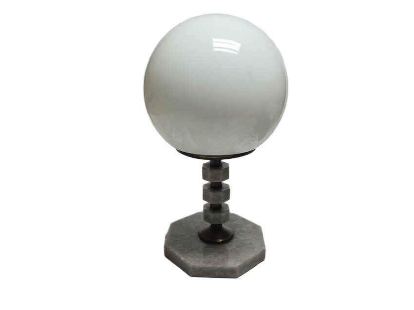 Art Deco style bedside lamp from Polam, Poland, 1970s