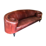 Leather sofa by Dutch designer Maroeska Metz