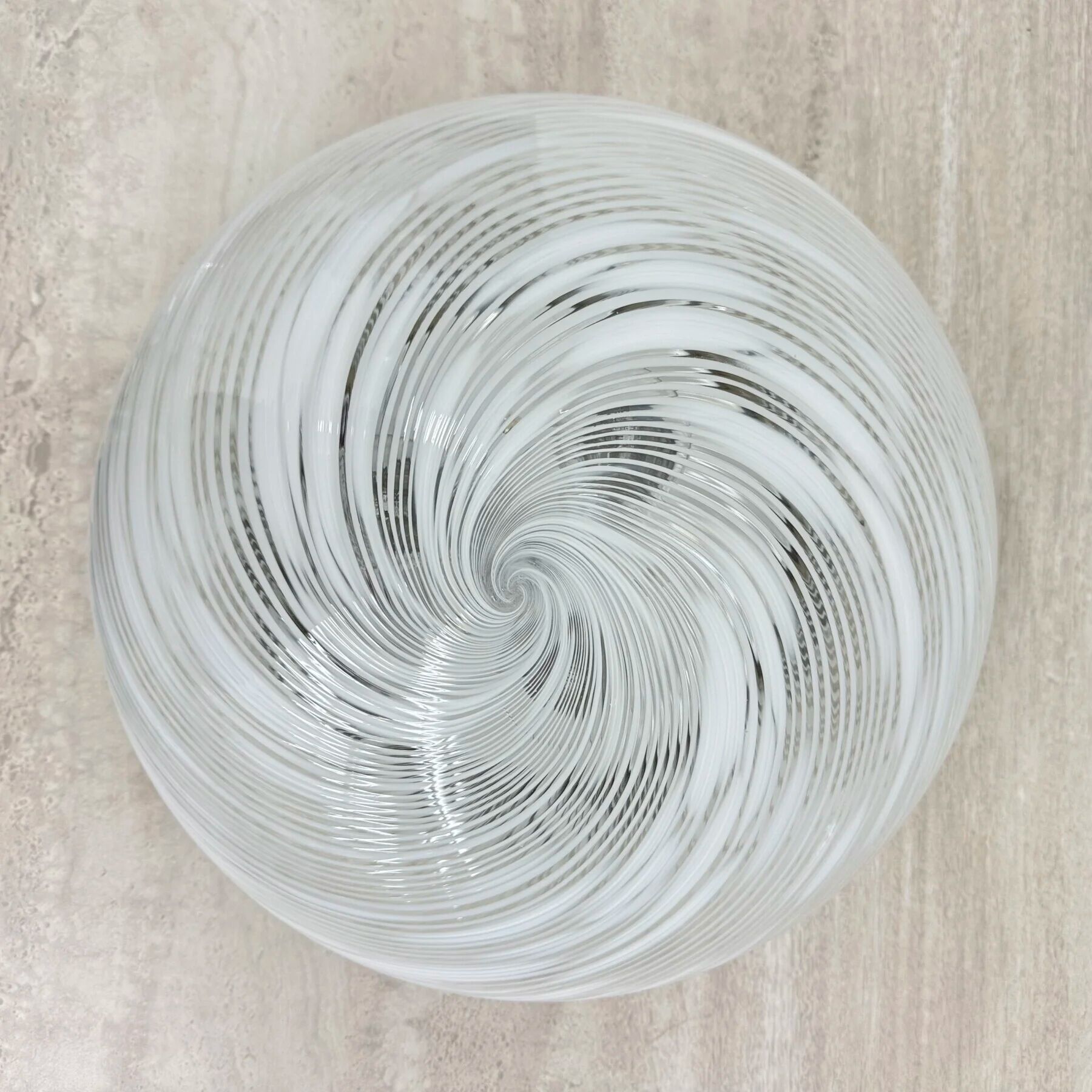 Mid-century design Murano glass Hillebrand ceiling lamp, 1970s