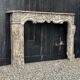 Regency fireplace in grey Ardennes marble, 18th century