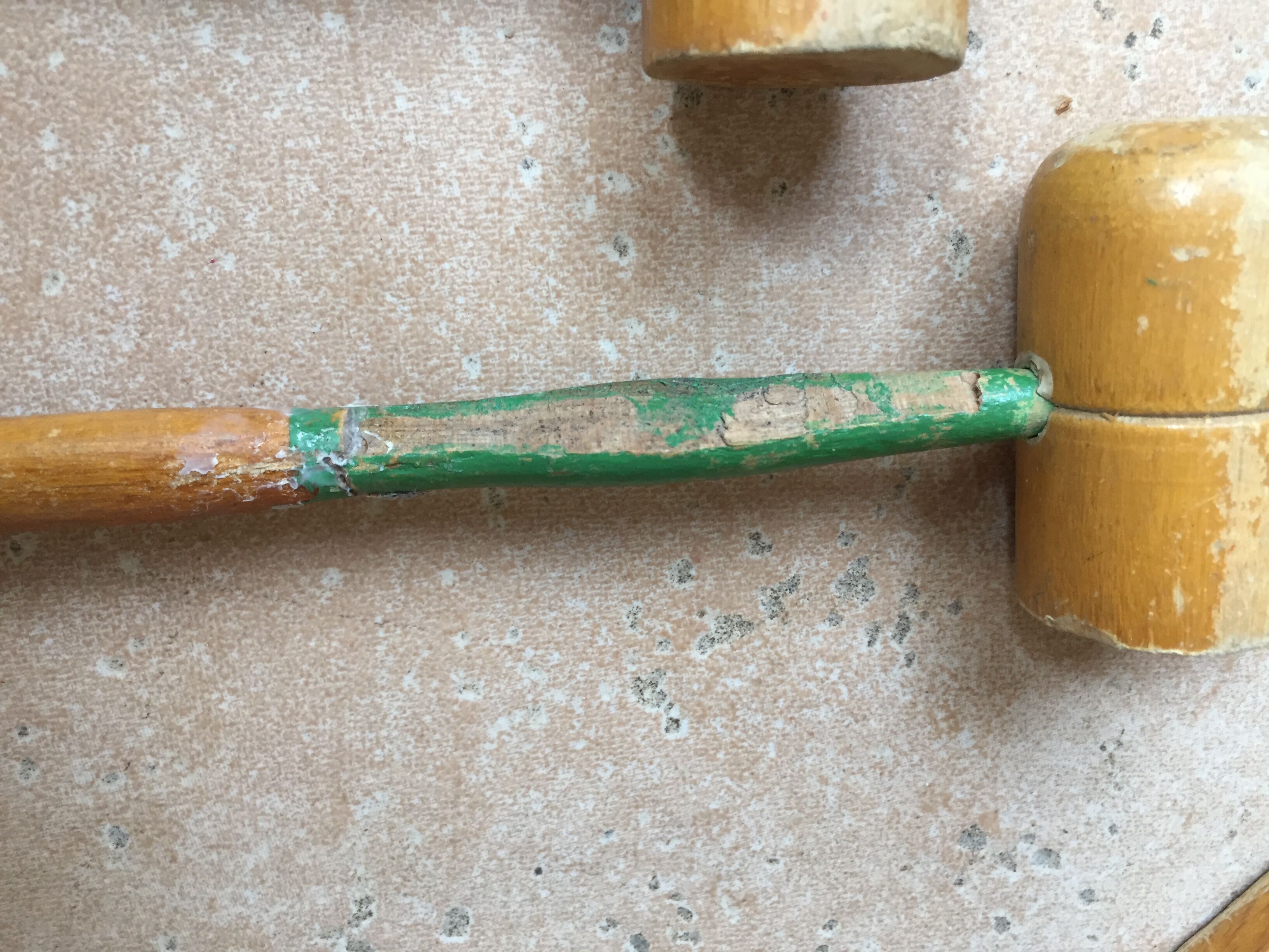 Jeu de croquet de salon vintage