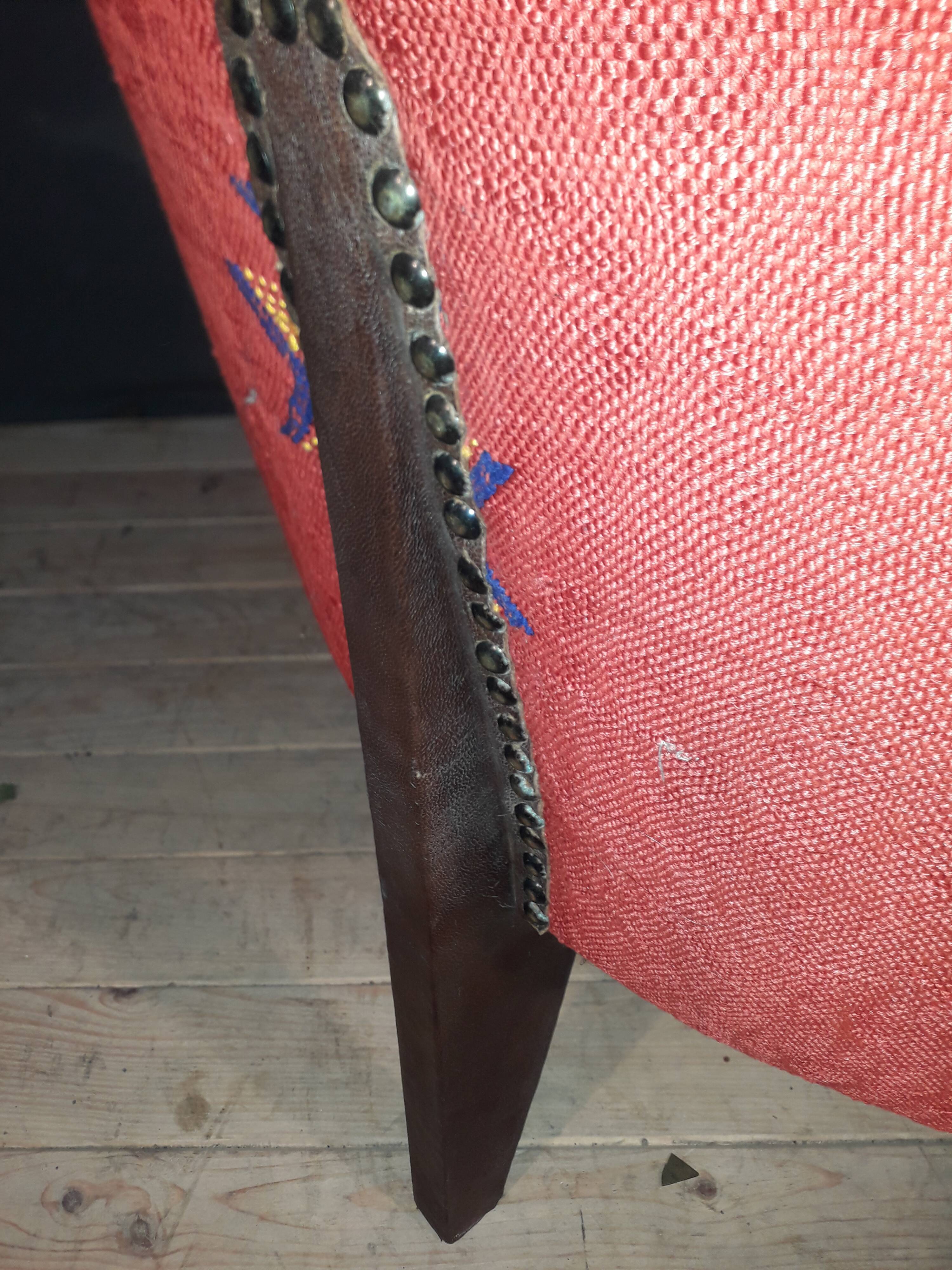 South American club chair