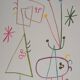 Joan Miró: Family with a Star - Signed Lithograph