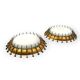 Ensemble de 2 appliques brutalistes France 1960s