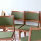 Série de 6 chaises en teck
