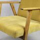 Vintage Yellow Easy Chair, 1970s