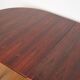 Round table extendable rosewood