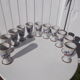 Lot 11 mazagrans vintage