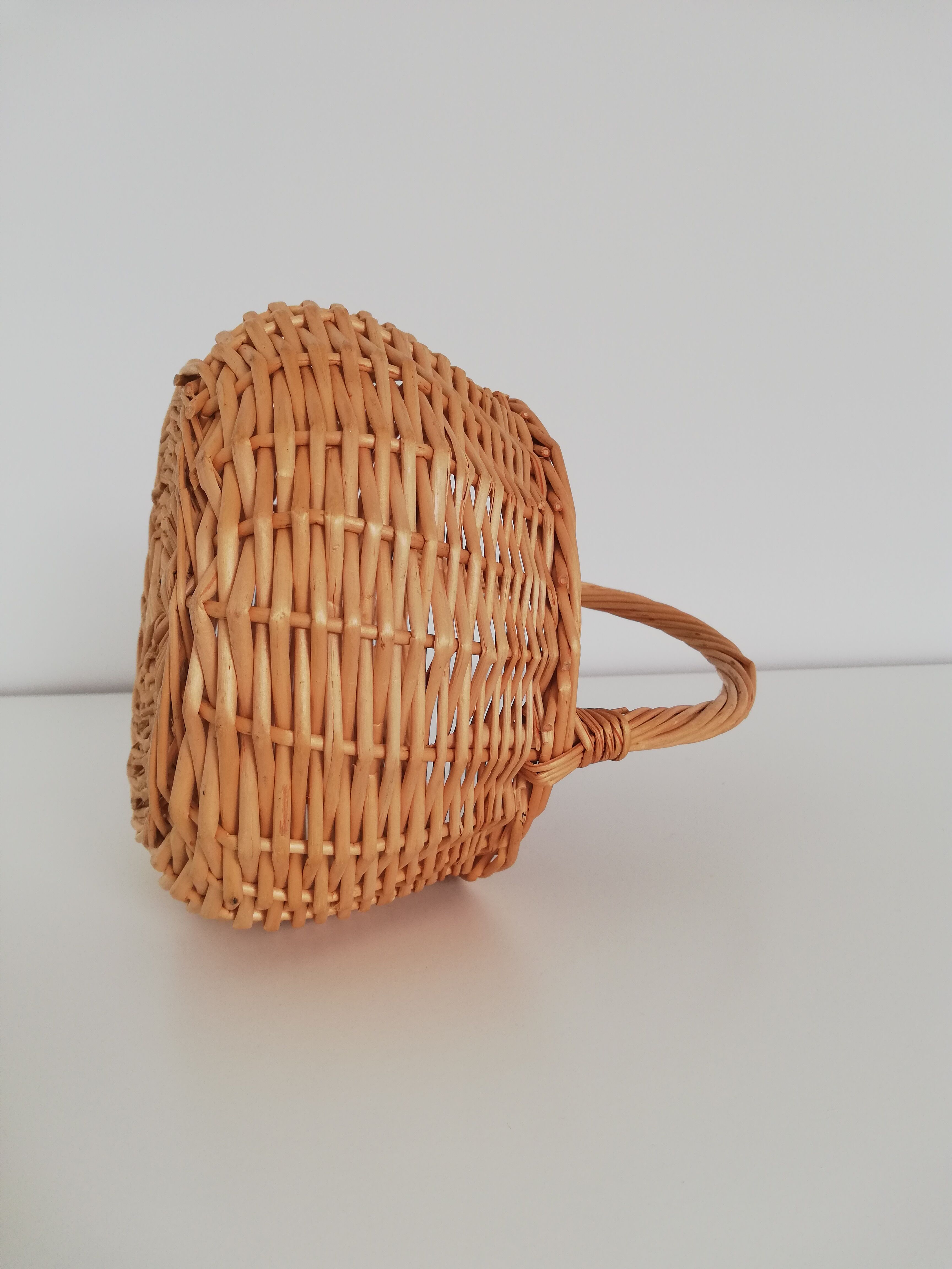 Vintage wicker basket