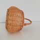 Panier en osier vintage