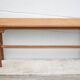 Vintage wooden console, wooden furniture, console table, interior decoration