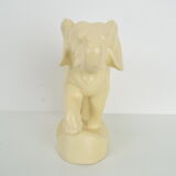 Art deco Ceramic Sculpture Elephant,Czechoslovakia,1930