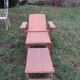 Rattan lounger