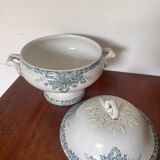Old footed tureen in art nouveau style