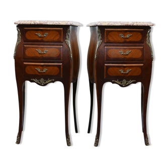 Pair of french nightstands
