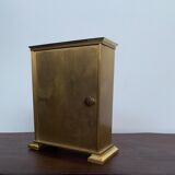 Bayard brass quartz clock