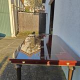 Vintage varnished mahogany table