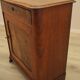 Burr wood cabinet, solid wood, Danish design, 1960s
