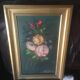 Oil painting bouquet of flowers
