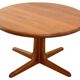 Deense ronde teak salontafel 'Karise'