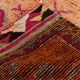 Tapis Couloir Turc Corail, Tapis Anatolien à Médaillons, 96x338 Cm