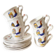 Tasses à café coq  MBFA Pornic