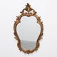 Florentine Style Giltwood Mirror with Acanthus Crest, Italy, 20th Century