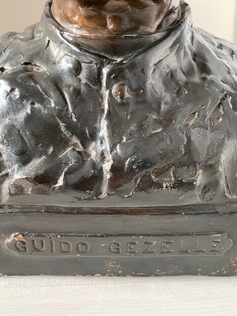 Bust Guido Gezelle 1921 in plaster