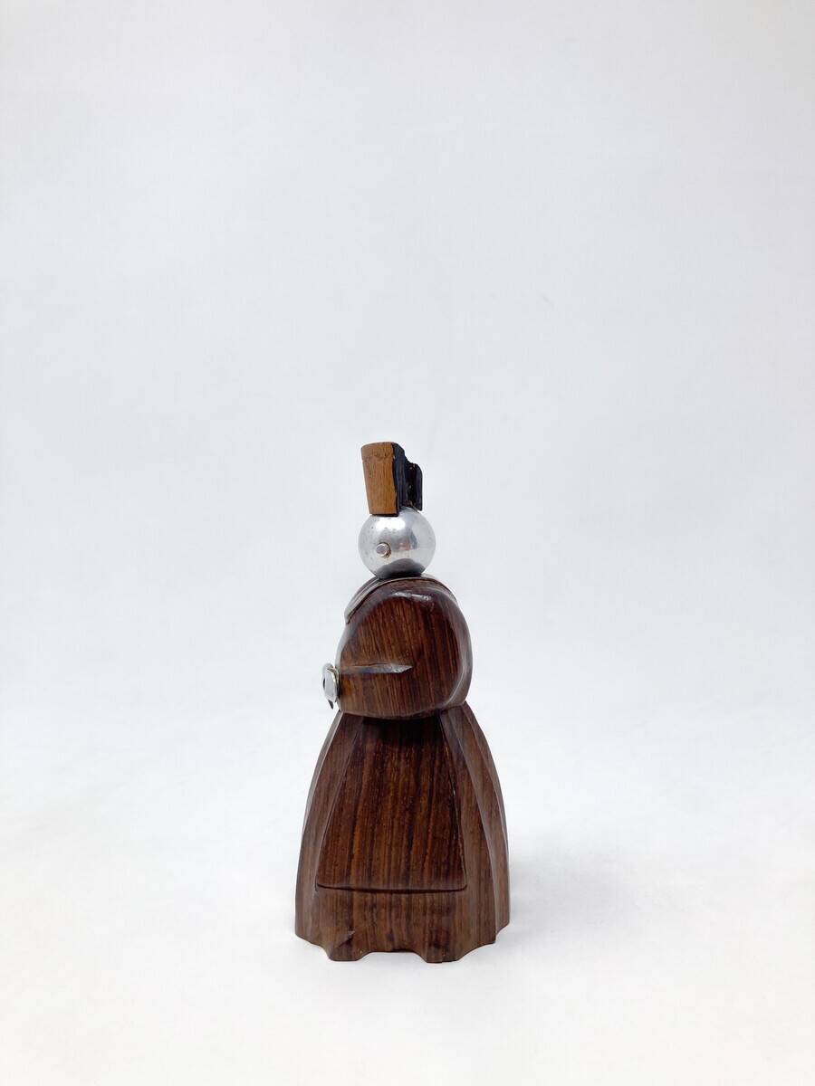 Moulin à poivre en bois par Peugeot, 1930s