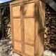 Parisian-style wardrobe, renovated wood