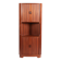 Danish vintage corner cabinet with tambour doors, 1960s