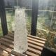 Transparent glass globe in relief, granule, cone shape, design and vintage 1950/1960