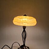 Art Nouveau wrought iron lamp