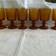 Amber stemware