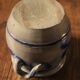 Blue gray Alsace stoneware pot