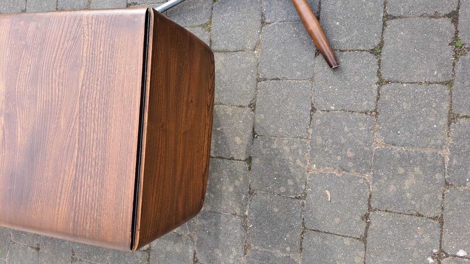 Table basse Ercol avec deux rallonges
