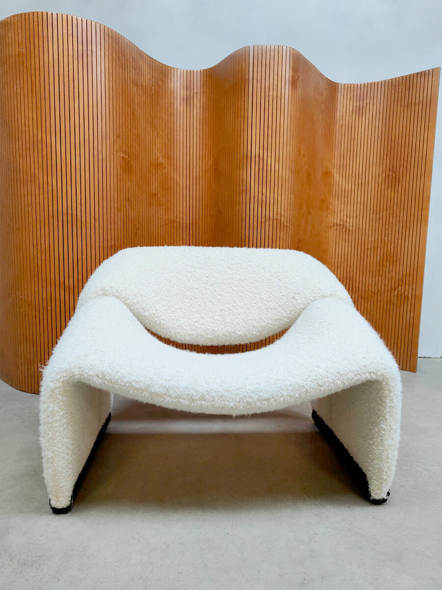 Vintage lounge armchair 'groovy' M-chair Artifort by Pierre Paulin F598