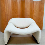 Vintage lounge armchair 'groovy' M-chair Artifort by Pierre Paulin F598