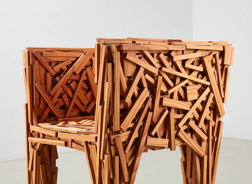 Fernando & Humberto Campana Favela Chair for Edra 1991/2003