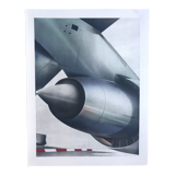 Original lithograph by Peter Klasen, Aerodrome, 1978