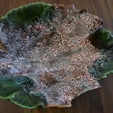 Plat feuille Valauris