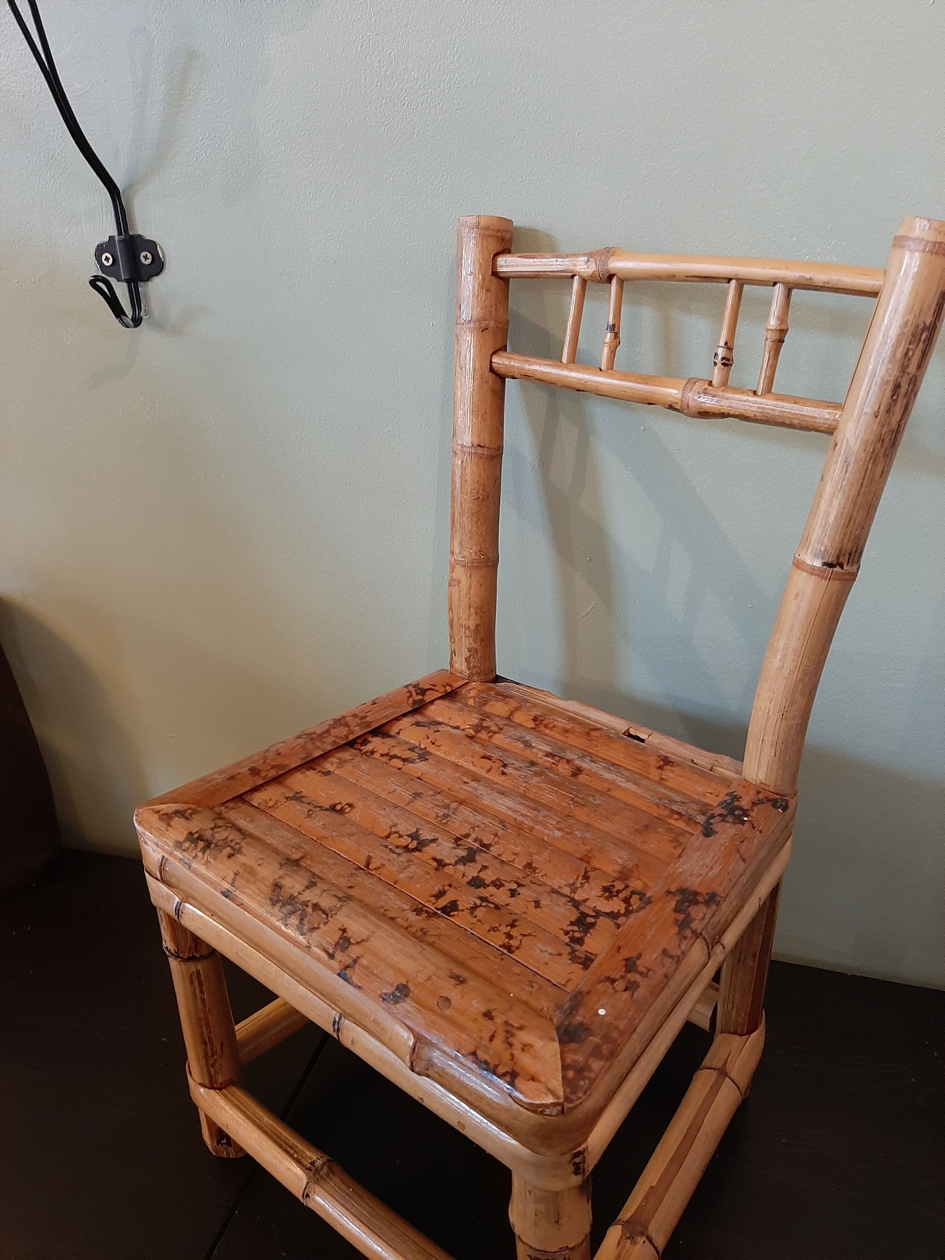 Bamboo chair child