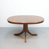 eettafel Lubke notenhout verlengbaar ovaal