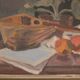 Still life with instrument by H.K., 1941
