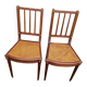 Lots de 2 chaises vintage