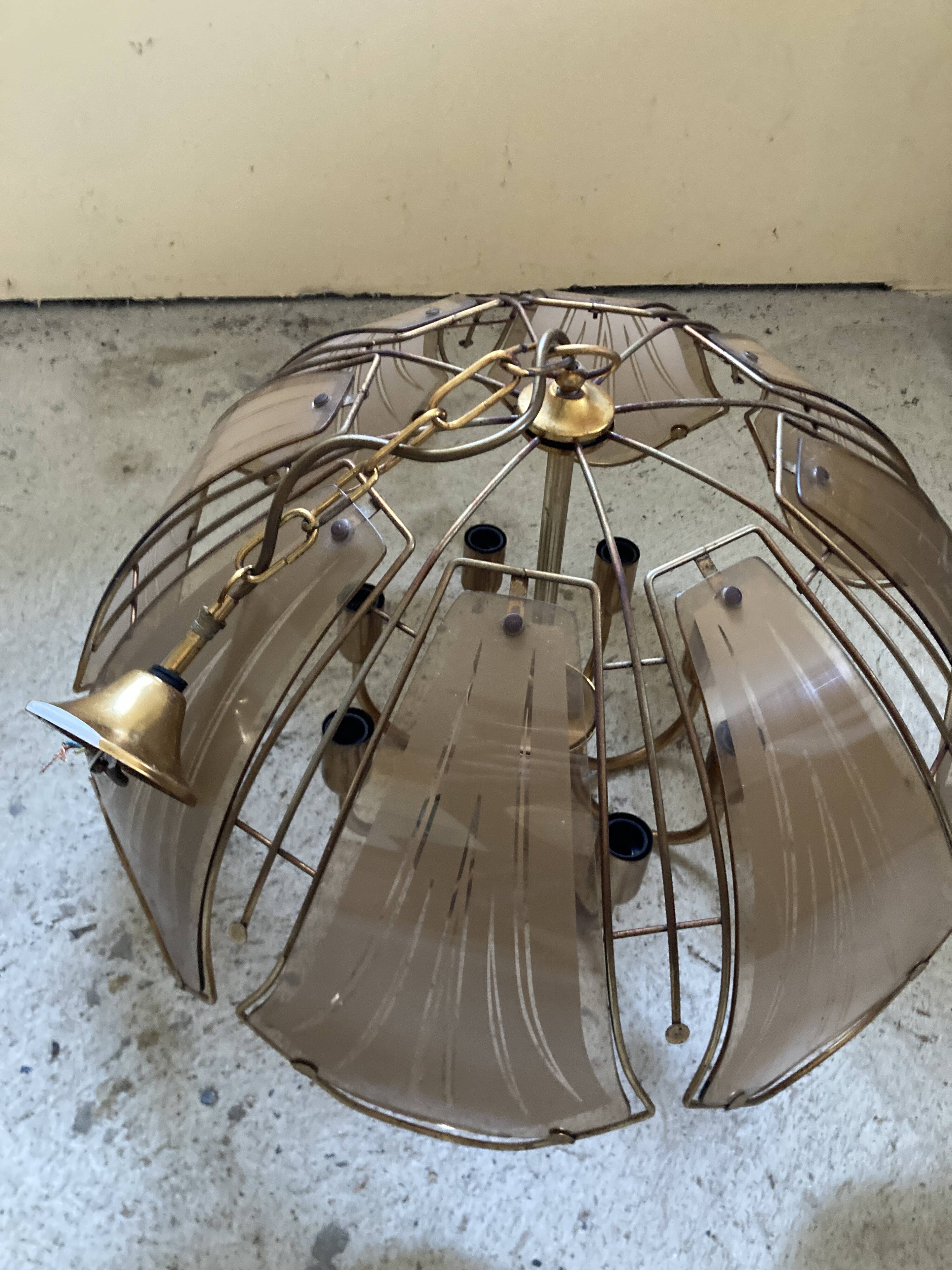 Suspension vintage marguerite